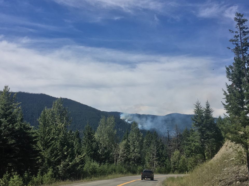 Heffley Louis Creek Road fire still burning Sun Peaks Independent News