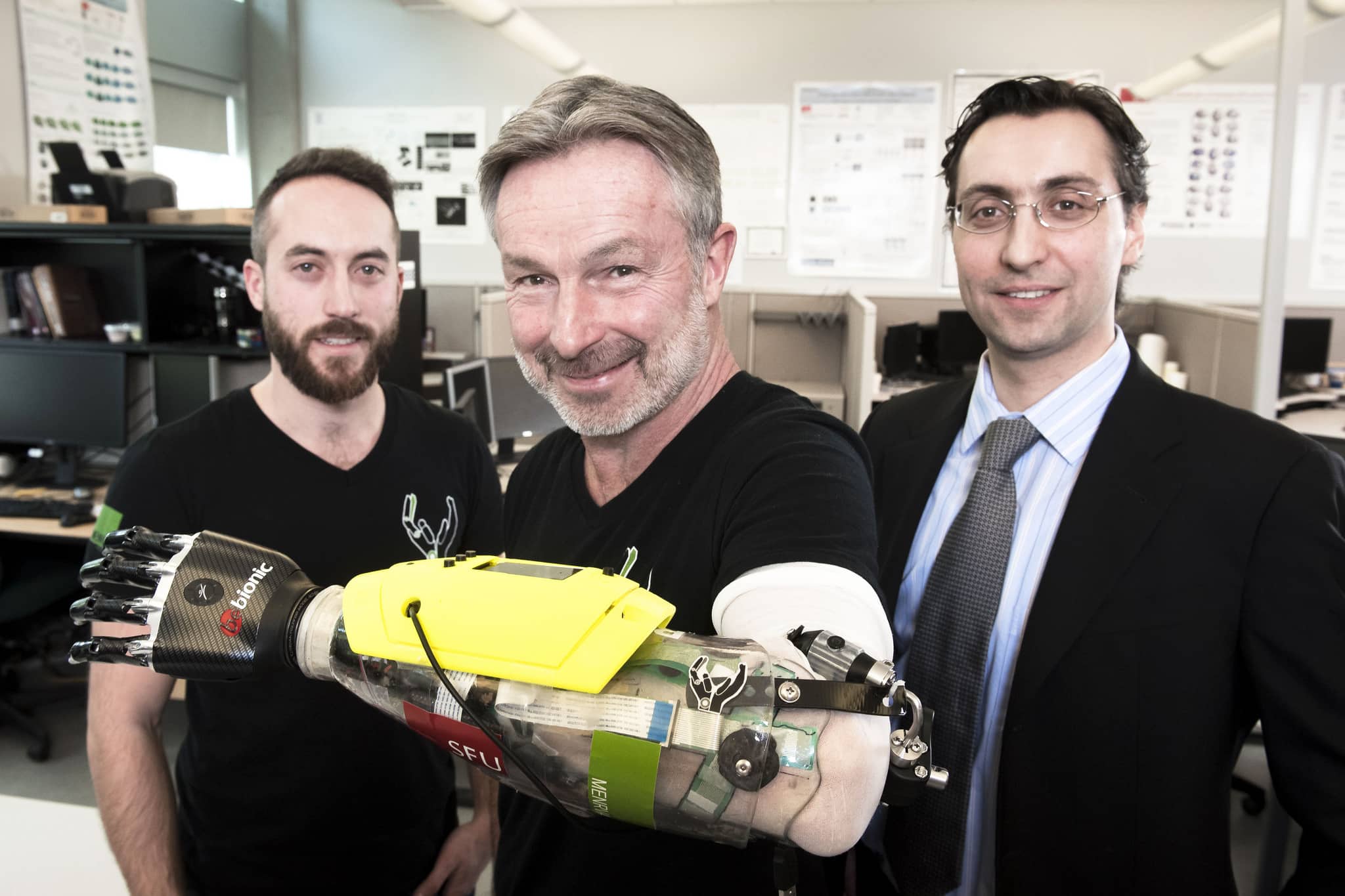 Representing his country: Danny Letain will pilot Canada's entry in the first ever Cybathlon in October. - Photo by Dale Northey, Simon Fraser University