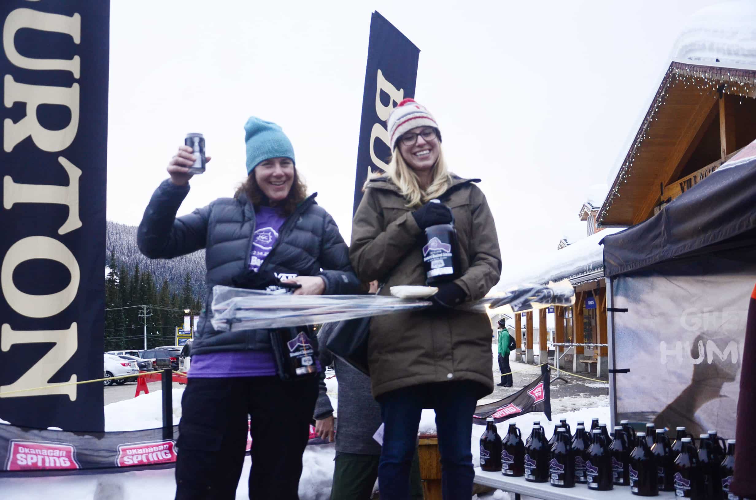 Women's open ski: 1st Elizabeth Funk, 2nd Anne Terwiel, 3rd Alli Wagorn (missing).
