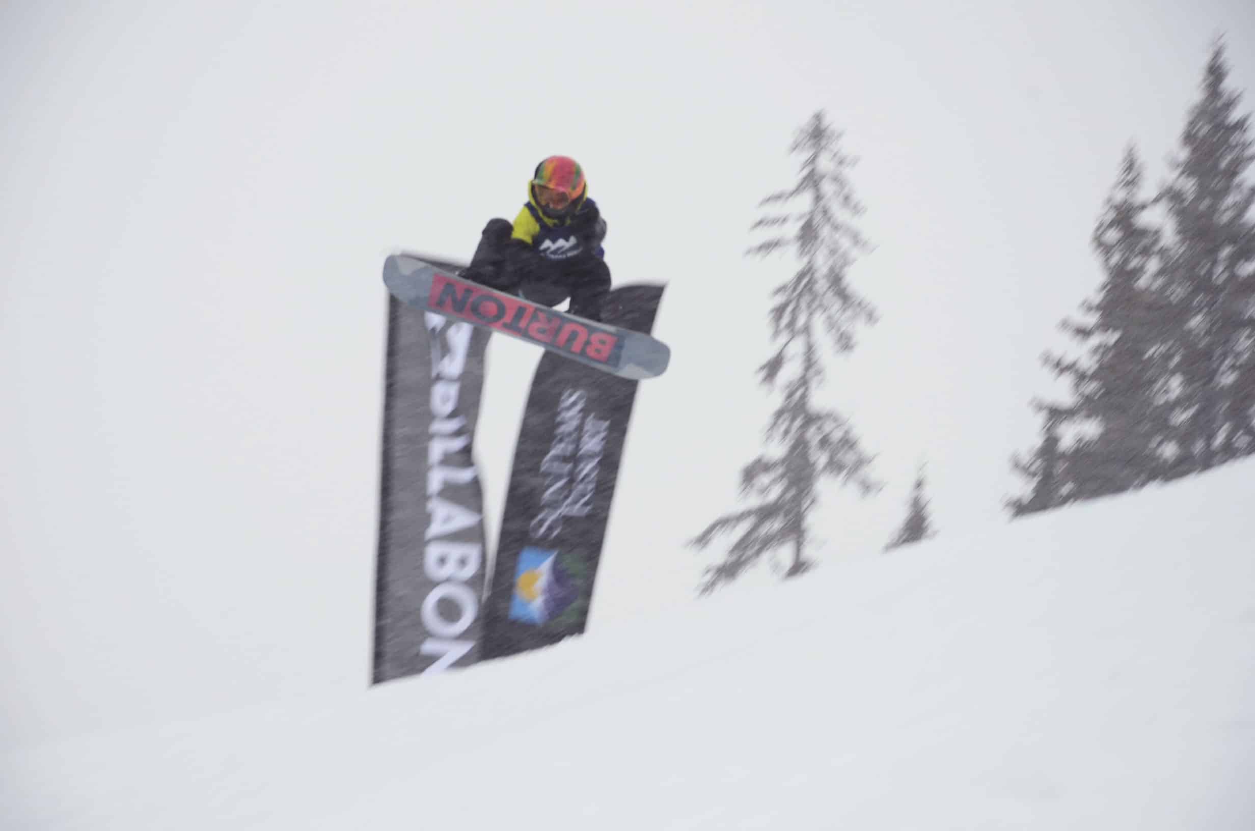 Slopestyle snowboarding, like the annual Duff Open pictured here, will be added to the BC Winter Games in 2018. - Photo by Jamie Shinkewski