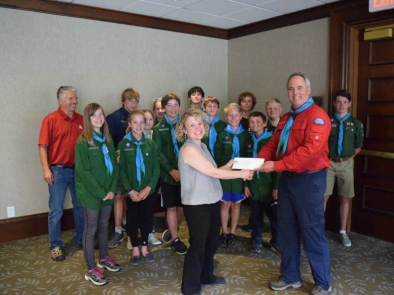 Scouts set sights on Berg Lake trip