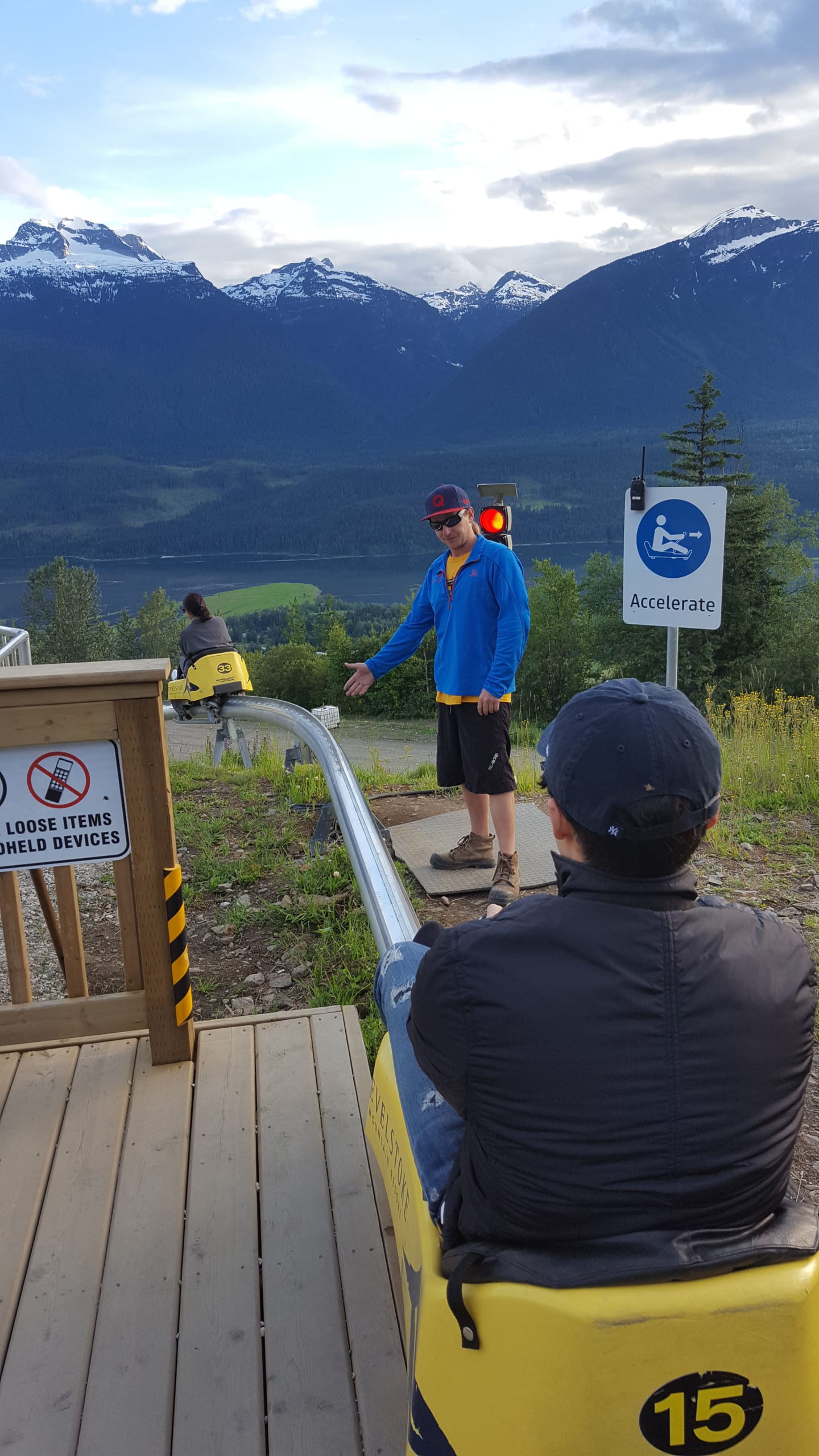 Revelstoke's mountain coaster has been a big hit in the B.C. Interior. - Photo SPIN