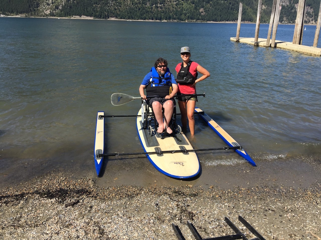 Accesible paddleboard