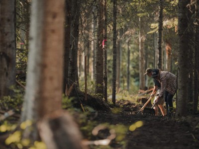 Sun Peaks Recreational Trail Association hires first full-time employee. Photo by Dylan Sherrard
