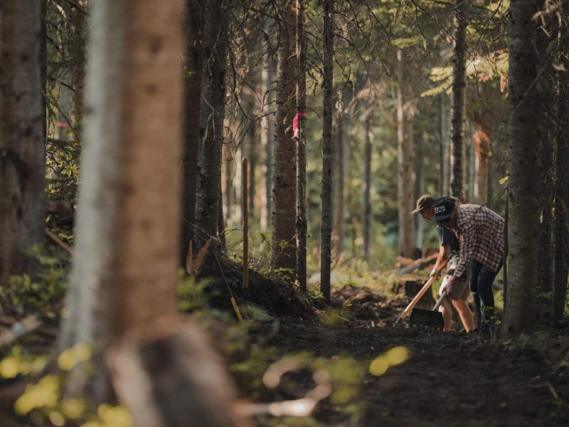 Sun Peaks Recreational Trail Association hires first full-time employee. Photo by Dylan Sherrard