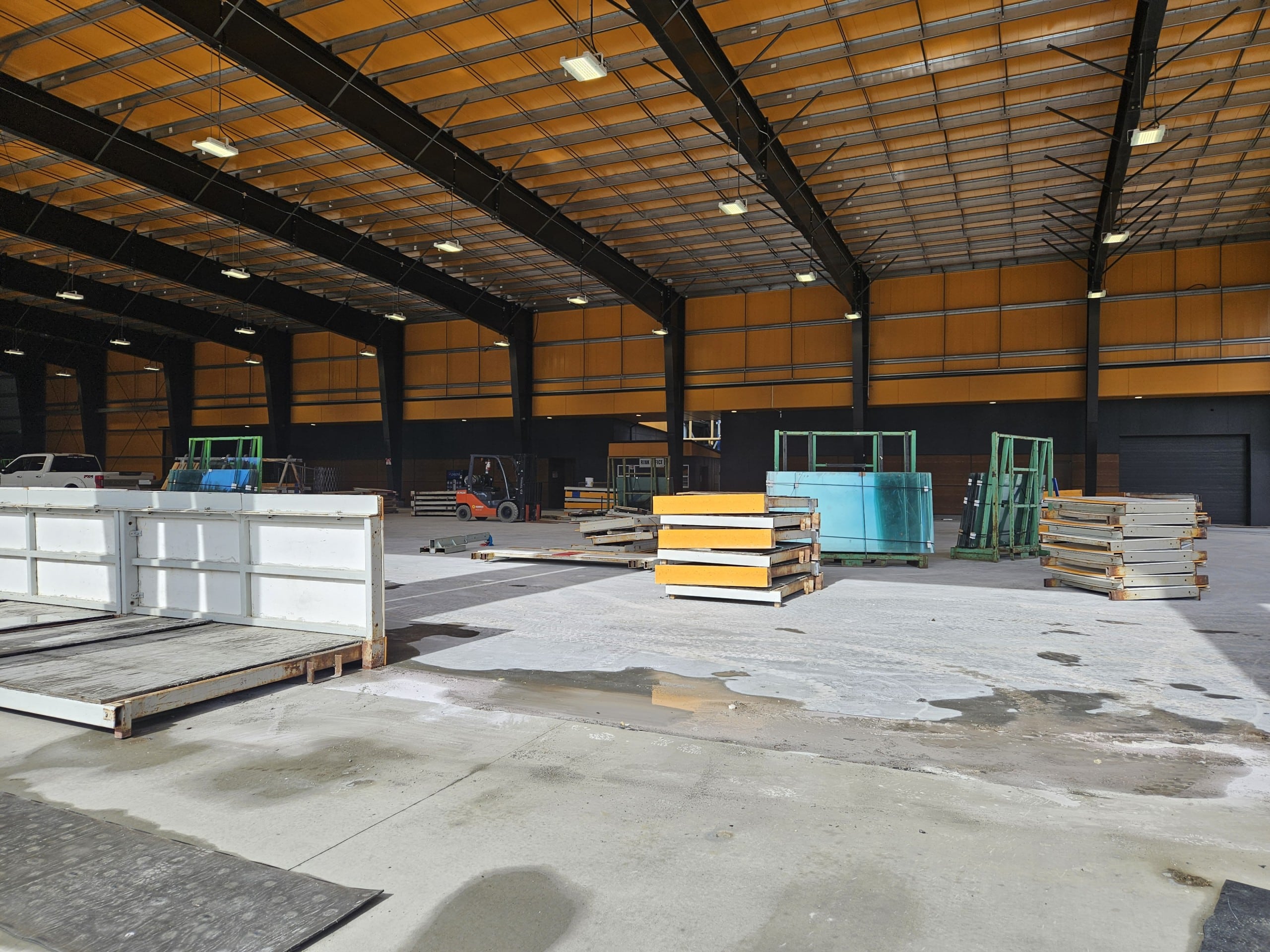 Boards being removed at the rink to kickstart process of turning venue into Sun Peaks Centre Stage.