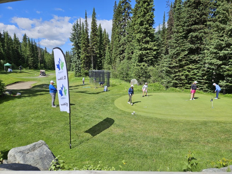 2024 BC Senior Women's Golf Championship in Sun Peaks. Photo by Nicole Perry