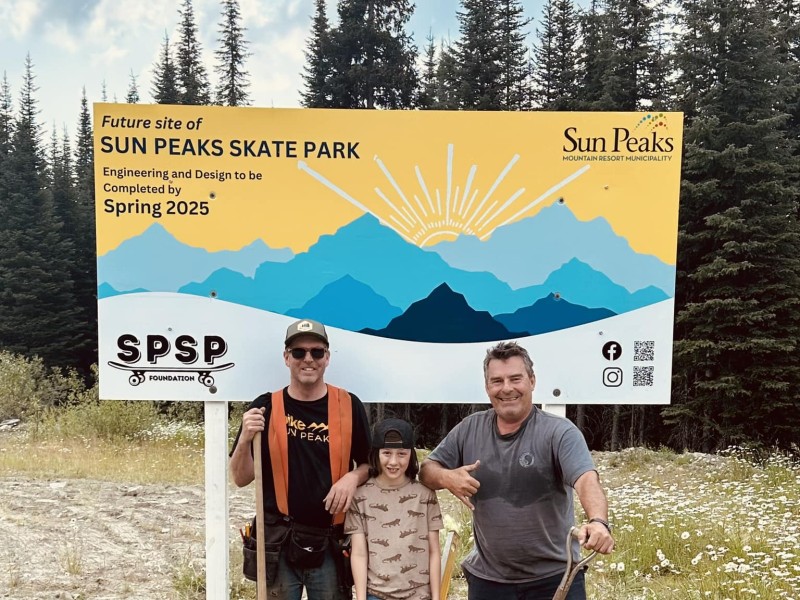 Sun Peaks Skate Park now has a location to be built on. Photo provided by Peter Wilson