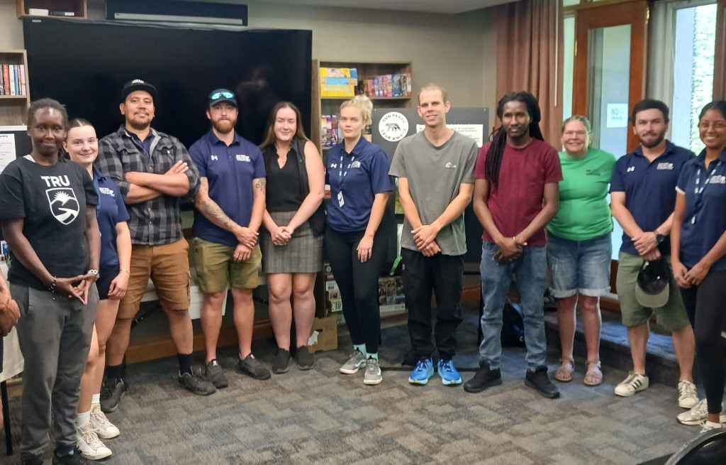 Bear Country staff learns to be bear aware at information session. Photo by
